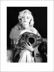 Marilyn Monroe - Lute Festmény reprodukció, (60 x 80 cm)