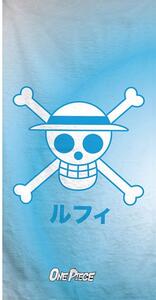 One Piece Skull fürdőlepedő, strand törölköző 70x140cm