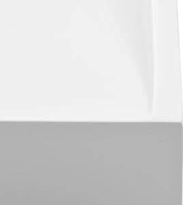 VidaXL fehér ásványöntvény/márványöntvény mosdókagyló 60x38x11 cm