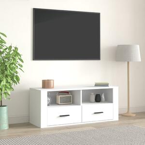 VidaXL fehér szerelt fa TV-szekrény 100 x 35 x 40 cm