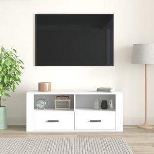 VidaXL fehér szerelt fa TV-szekrény 100 x 35 x 40 cm