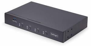StarTech.com P4A20132-KM-SWITCH KVM kapcsoló Fekete