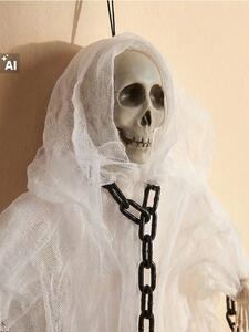 Sinsay - Fali dekoráció Halloween mintával - fehér