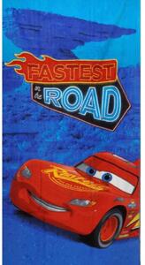 Gyermek törölköző CARS open road 70X140cm Setino