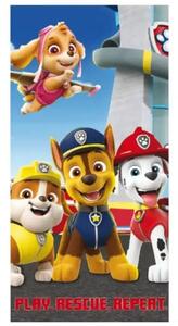 Gyermek törölköző PAW PATROL kék 70X140cm Setino