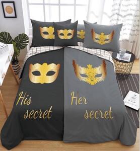 6 db Polipamut ágyneműhuzat Incognito 200x140cm+90x70cm TiaHome