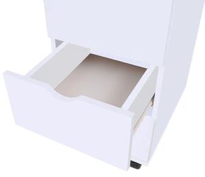 VidaXL fehér fiókos szekrény 33 x 45 x 60 cm