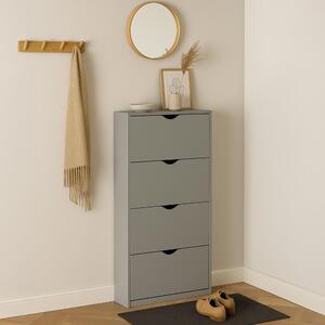 AVENBERG SLIM FLIP 4 Cipőtartó - szürke
