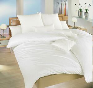 Deluxe Fehér pamut ágyneműhuzat - 1x Párna 90x70cm, 1x Paplan 140x200cm