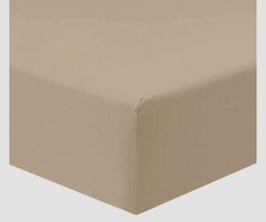 Jersey bézs lepedő TiaHome - 60x120cm