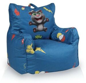 Babzsák fotel Tom TiaHome - Fekete