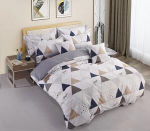 3 részes lepedők Krepp polycotton Triangle mix 200x140cm+90x70cm TiaHome