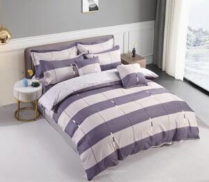 3 részes lepedők Krepp polycotton Luisa tejszínes 200x140cm+90x70cm TiaHome