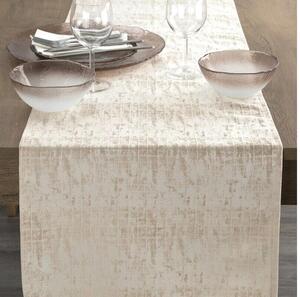 Alina jacquard asztali futó Bézs 40x140 cm