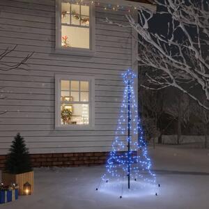 VidaXL kék fényű karácsonyfa tüskével 200 LED-del 180 cm