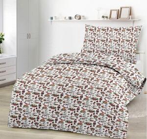 Pamut ágyneműk Karácsonyi ágyneműk Karácsonyi Diótörő TiaHome - 1x Párna 90x70cm, 1x Paplan 140x200cm