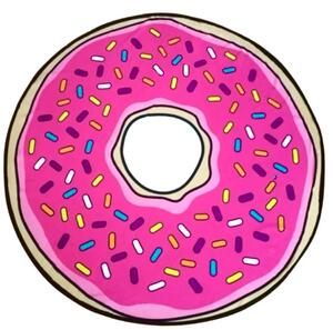 Strandtörölköző Donut Tiahome