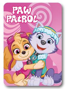 Gyerek takaró Fleece Paw Patrol rózsaszín 140x100cm Faro