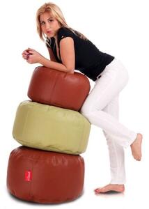 Babzsák Classic S világosbarna 75L eco-bőr TiaHome