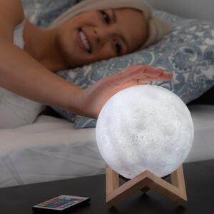 InnovaGoods Újratölthető LED Hold Lámpát Moondy
