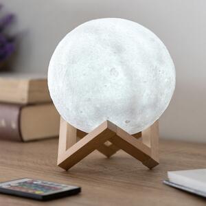 InnovaGoods Újratölthető LED Hold Lámpát Moondy