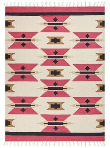 Szőnyeg GARNI Színes 160 x 230 cm Pamut Kilim