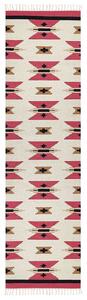 Szőnyeg GARNI Színes 80 x 300 cm Pamut Kilim