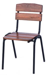 ROJAPLAST WEEKEND fenyőfából készült egymásra rakható kerti szék ()