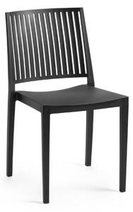 Kerti szék BARS 82 x 46 x 56 cm (ma x szé x mé) fekete