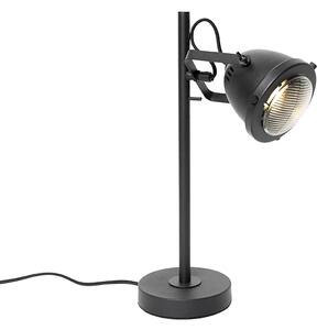 Ipari asztali lámpa fekete 45 cm - Emado