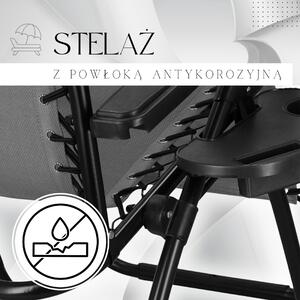 Srpingos zéró gravitációs kerti nyugágy