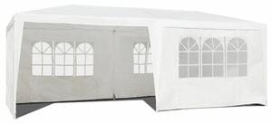 Kerti kereskedelmi pavilon sátor, 3x6 m, 6 fal, fehér, multigarden