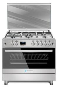 Novacook F9S50E6 HI kombinált tűzhely ezüst