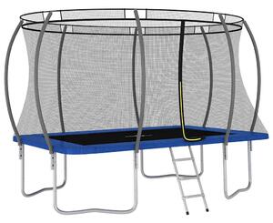 Négyszögű trambulinszett 335 x 244 x 90 cm 150 kg