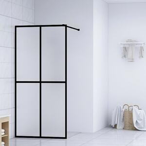 Homályosított edzett üveg zuhanyfal 90 x 195 cm