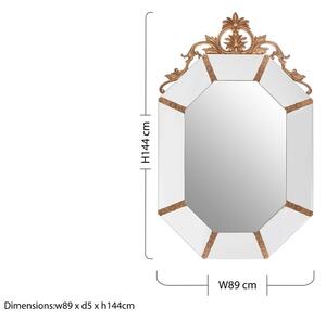 Fali tükör 89x144 cm – Premier Housewares
