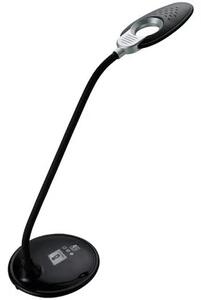 LED asztali lámpa fekete 5W érintős-fényerőszabályozható