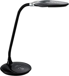 LED asztali lámpa fekete 5W érintős-fényerőszabályozható