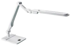 LED asztali lámpa lakk fehér 10W érintős-fényerő és színhőmérséklet szabályozható