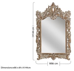 Fali tükör 86x144 cm Baroque – Premier Housewares