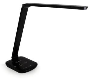 LEDES asztali lámpa vezeték nélküli töltővel fekete 8W