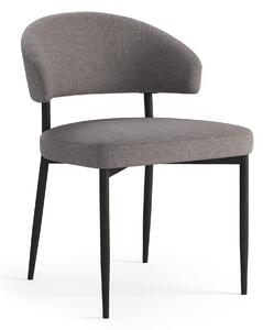 IRIS Világosszürke barna (Basel 34 szövet) - MODERN LOFT Nappali/szobai kárpitozott szék