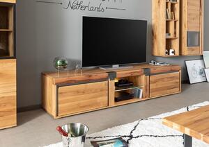 TV tábla Wild Oak / 220x48x50 természetes olajozott NEW AMSTERDAM #03