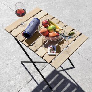 Összecsukható kerti asztal Cavallino 60x40x57 cm natúr