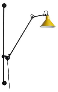 Fali Lámpa Lampe Gras, Sárga, Nappali, Fém, Indusztriális dizájn
