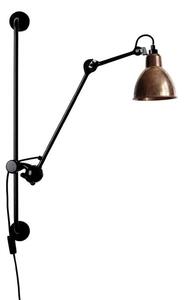 Fali Lámpa Lampe Gras, 201 Round, Fekete, Nappali, Fém, Indusztriális dizájn