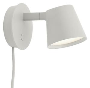 Fali Lámpa Muuto, dimmable, Szürke, Nappali, Alumínium