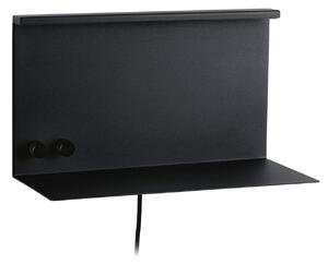 Fali Lámpa Paulmann, Jarina, dimmable, Fekete, Hálószoba, Fém, Modern