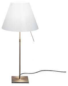 Asztali lámpa Luceplan, dimmable, Fehér, Nappali, Alumínium