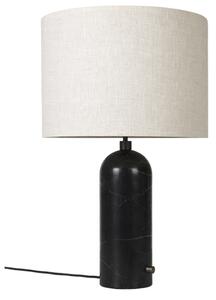 Asztali lámpa GUBI, dimmable, Fekete, Nappali, Márvány